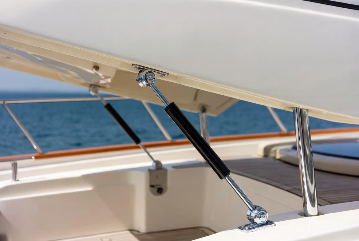 Boat Engine Cover Gas Springs
